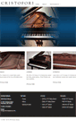 Mobile Screenshot of cristoforipianos.com